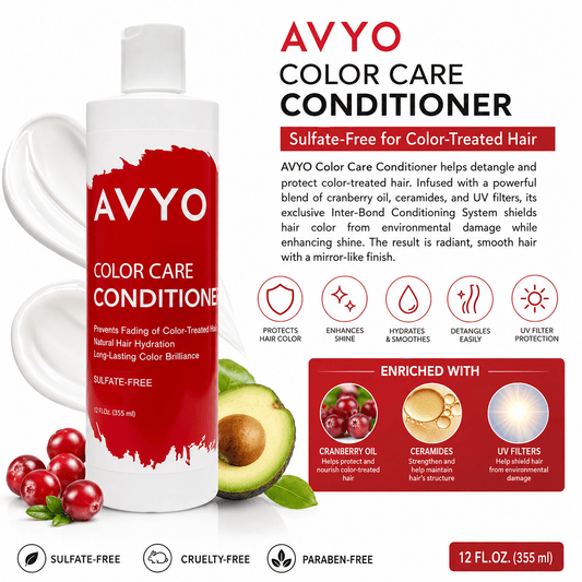 Color Care Conditioner | For Color - Treated Hair | UV Protection and Shine | 12 fl. oz. | AVYO by AVYO | SH Salons