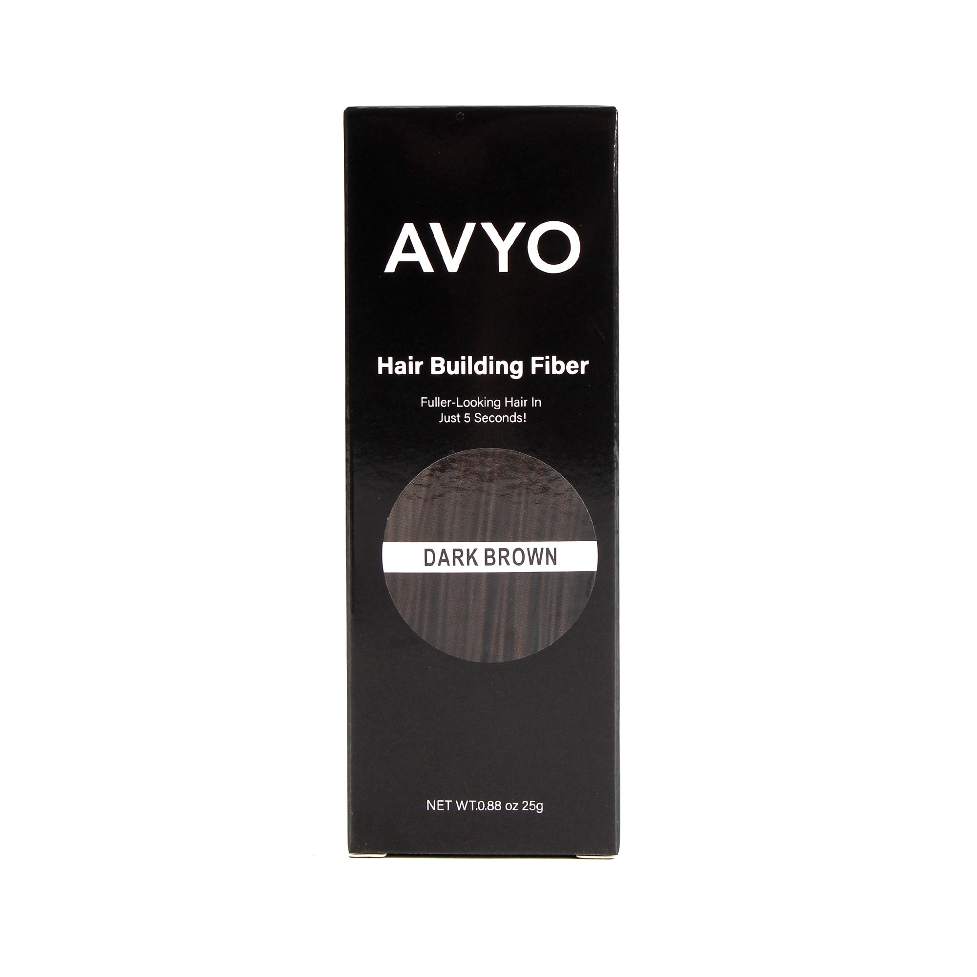 Dark Brown | Hair Building Fibers | Fuller Looking Hair | 0.88 oz - 25g | AVYO | Hair Care by AVYO - SH Salons