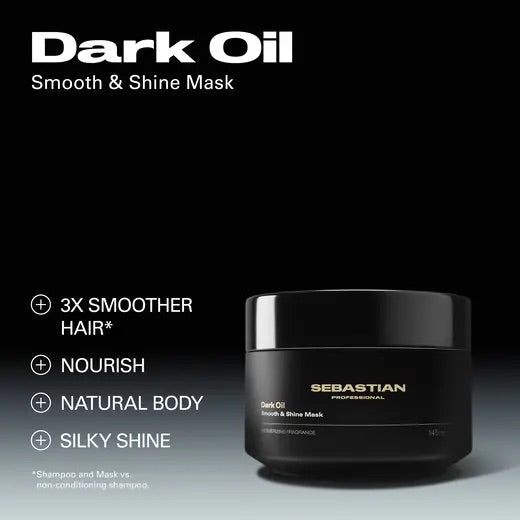 Dark Oil Smooth and Shine Mask | SEBASTIAN | CONDITIONERS by SEBASTIAN - SH Salons