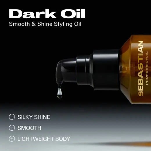 Dark Oil Smooth and Shine Styling Oil | SEBASTIAN | HAIR STYLING PRODUCTS by SEBASTIAN - SH Salons