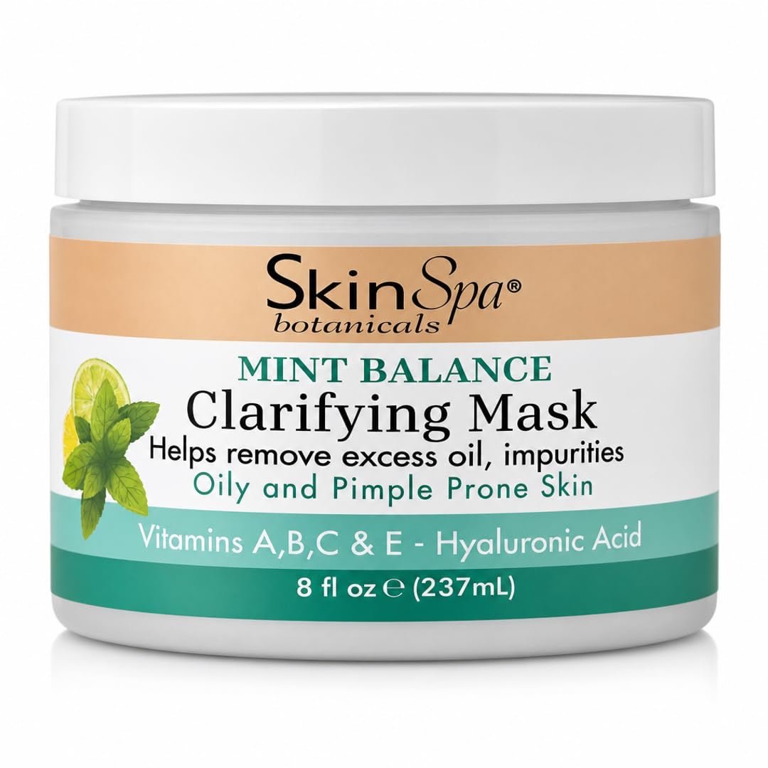 Deep Cleansing Hydrating Facial Mask for Oily & Acne-Prone Skin | 8 fl oz | SKIN SPA by SKIN SPA | SH Salons