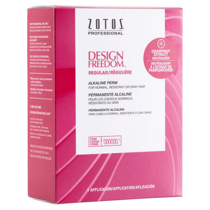 Design Freedom Regular Alkaline Perm | Normal, Resistant or Gray Hair | ZOTOS - SH Salons