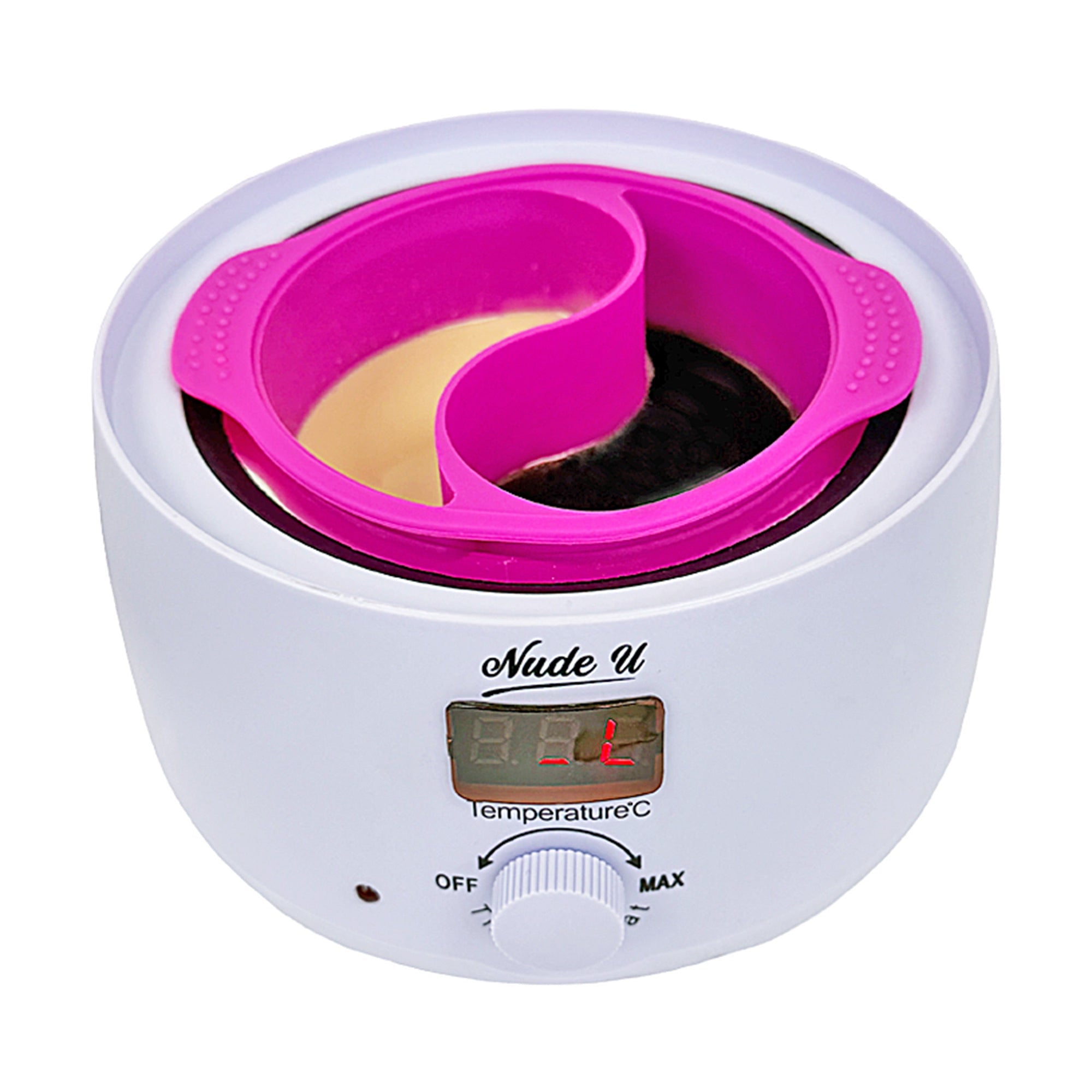 Dual Pot Reusable Silicone Wax Warmer Liner | 400g | NUDE U | Waxing Kits & Supplies by NUDE U - SH Salons
