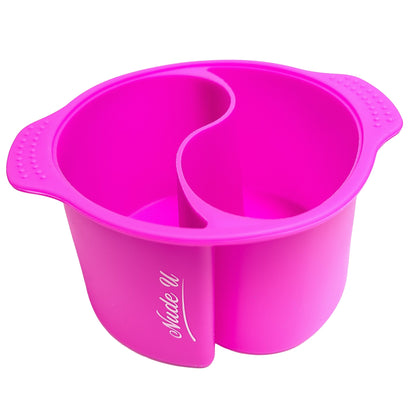 Dual Pot Reusable Silicone Wax Warmer Liner | 400g | NUDE U by NUDE U | SH Salons