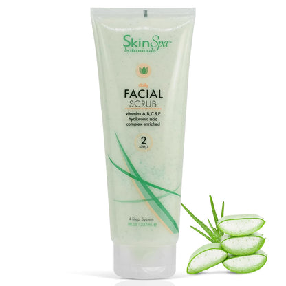 Facial Scrub – Aloe Vera | 8 fl.oz. | Step 2 | SKIN SPA | SKIN CARE by SKIN SPA - SH Salons