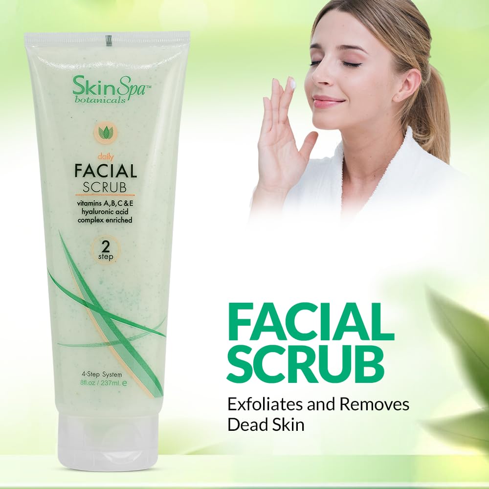 Facial Scrub – Aloe Vera | 8 fl.oz. | Step 2 | SKIN SPA | SKIN CARE by SKIN SPA - SH Salons