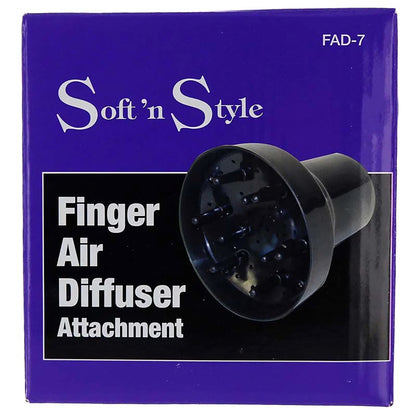 Finger Air Diffuser Attachment for Hair Dryers | FAD - 7 | SOFT N STYLE - SH Salons