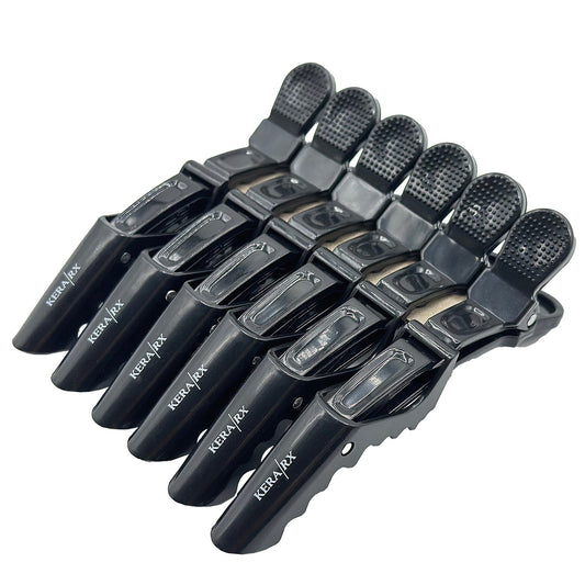 Gator Grip Clips | Black | 6ct. | Kera/RX - SH Salons