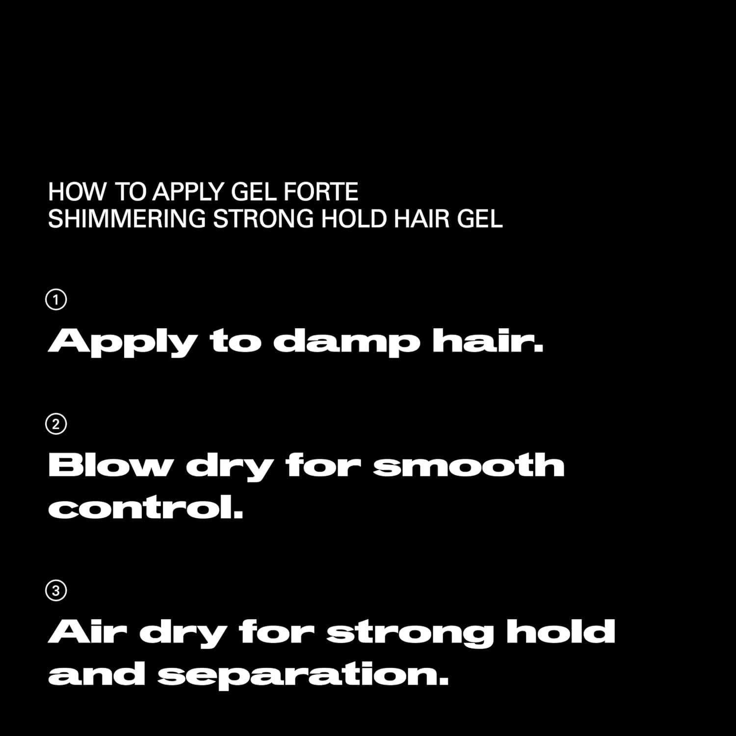 Gel Forte | 6.7 fl oz | Strong - Hold Hair Styling Gel | Enhance Shine & Non - Sticky Formula | SEBASTIAN | HAIR STYLING PRODUCTS by SEBASTIAN - SH Salons