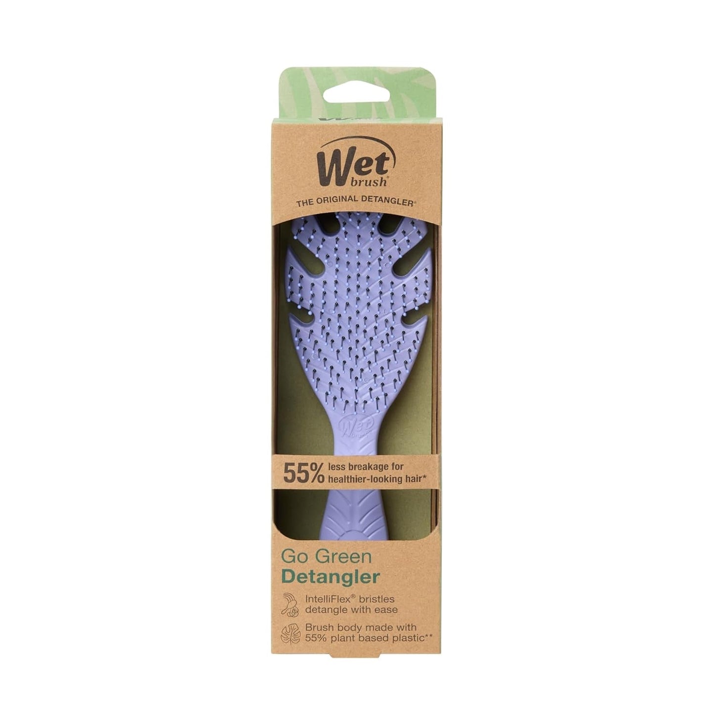 Go Green Detangler Hair Brush | Plant-Based Detangling Brush for Wet & Dry Hair | WET BRUSH by WET BRUSH-PRO | SH Salons