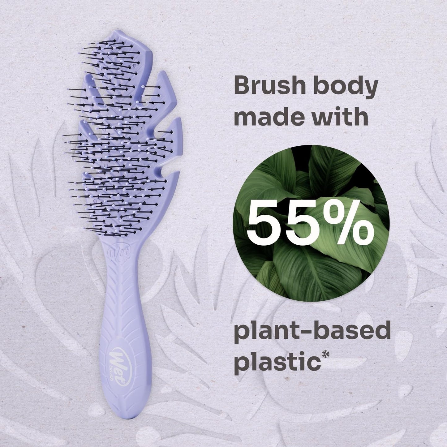 Go Green Detangler Hair Brush | Plant-Based Detangling Brush for Wet & Dry Hair | WET BRUSH by WET BRUSH-PRO | SH Salons