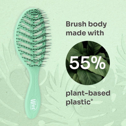 Go Green Speed Dry Hair Brush – Vented Blow Dry | Brush with HeatFlex Bristles | WET BRUSH by WET BRUSH-PRO | SH Salons