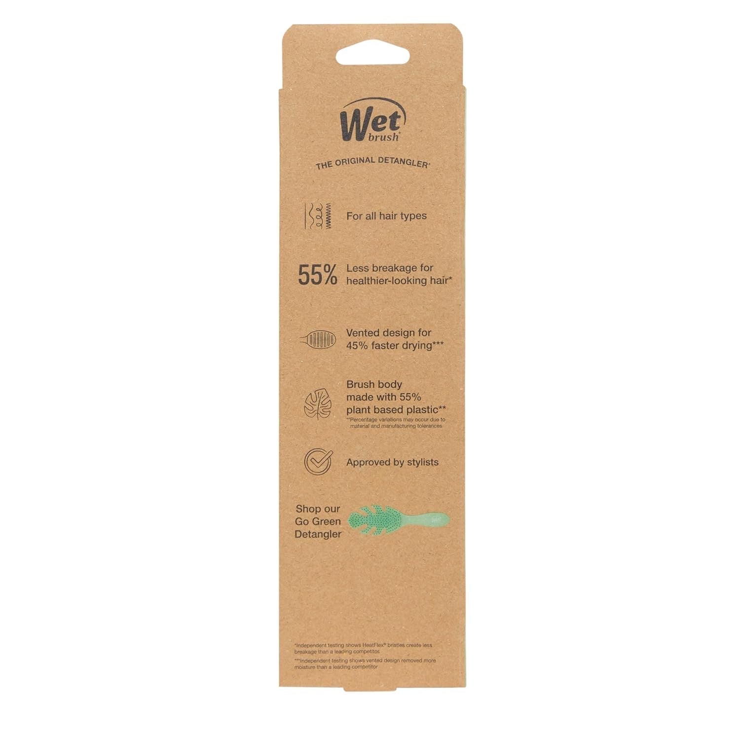 Go Green Speed Dry Hair Brush – Vented Blow Dry | Brush with HeatFlex Bristles | WET BRUSH by WET BRUSH-PRO | SH Salons