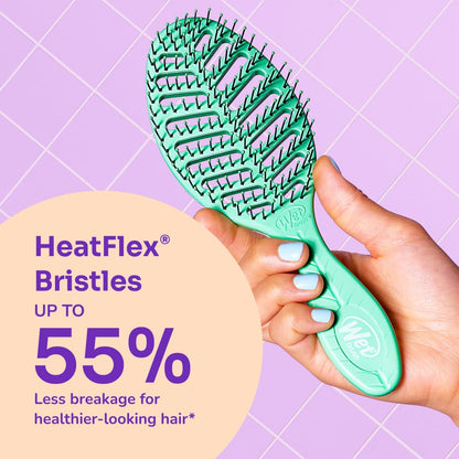 Go Green Speed Dry Hair Brush – Vented Blow Dry | Brush with HeatFlex Bristles | WET BRUSH by WET BRUSH-PRO | SH Salons