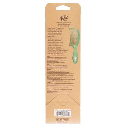 Go Green Treatment Comb | Wide Tooth Hair Detangler | No Split Ends and No Damage | WET BRUSH | COMBS & BRUSHES by WET BRUSH - PRO - SH Salons