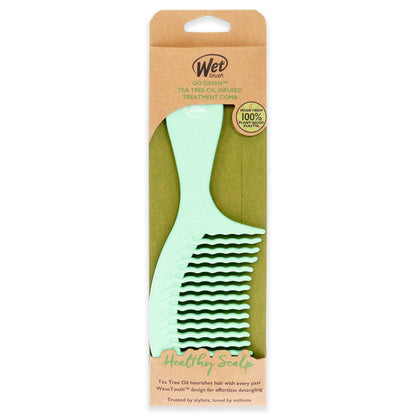 Go Green Treatment Comb | Wide Tooth Hair Detangler | No Split Ends and No Damage | WET BRUSH | COMBS & BRUSHES by WET BRUSH - PRO - SH Salons