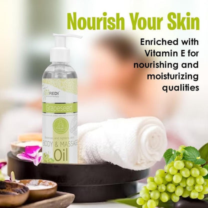 Grapeseed | Body & Massage Oil | 8 fl. oz. | SPA REDI by SPA REDI | SH Salons