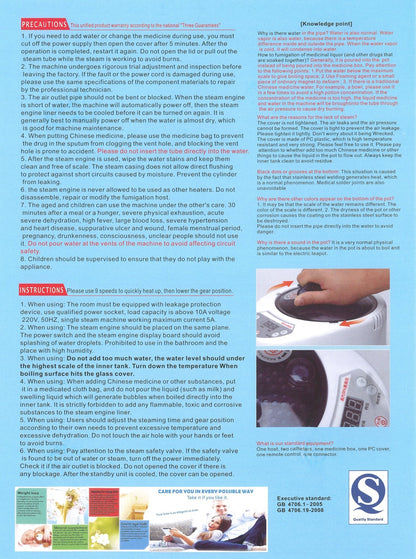 Head Spa Thermo - Steamer | 2000 mL (67.6 fl oz) Stainless Tank | Digital Control & Remote | SSW | by SH Salons - SH Salons