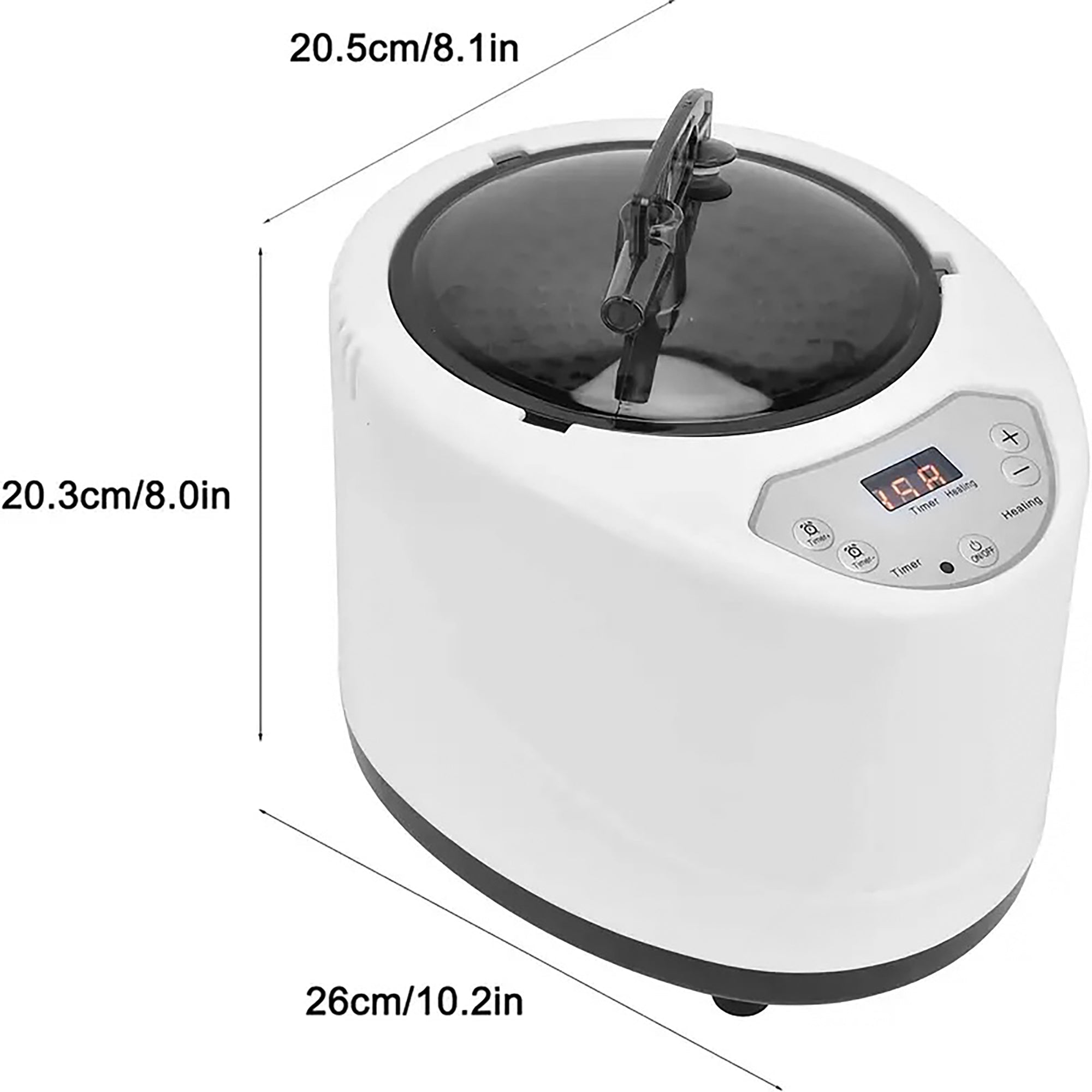 Head Spa Thermo-Steamer | 2000 mL (67.6 fl oz) Stainless Tank