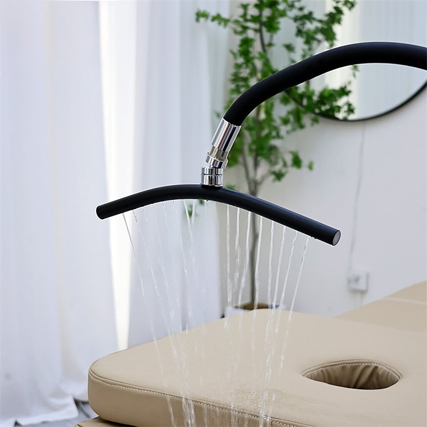 Hydrotherapy Waterfall Head Spa Attachment | Portable Pipeless Salon Wash Unit | Faucet by SSW - SH Salons