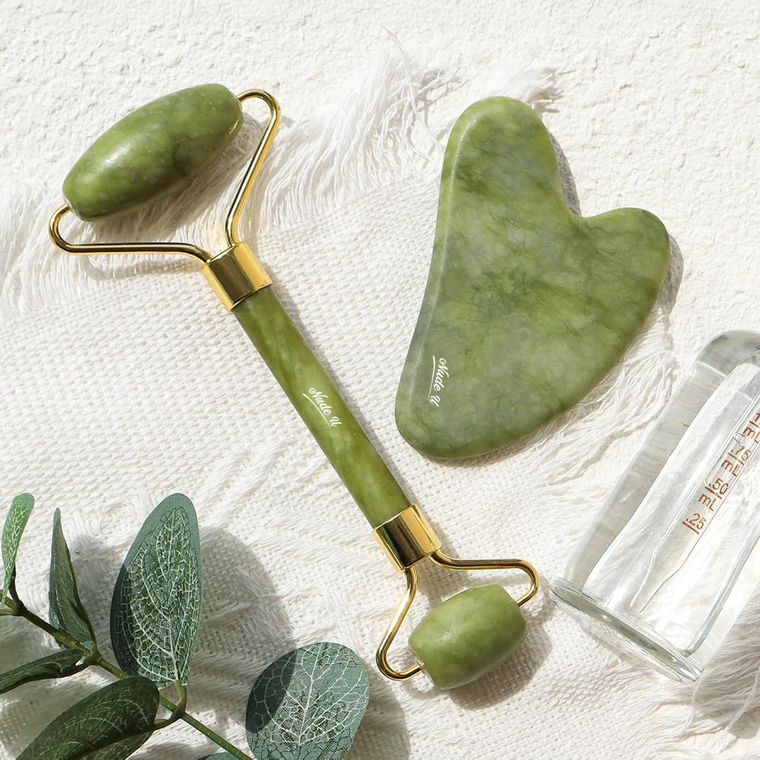 Jade Roller & Gua Sha Set | NUDE U - SH Salons