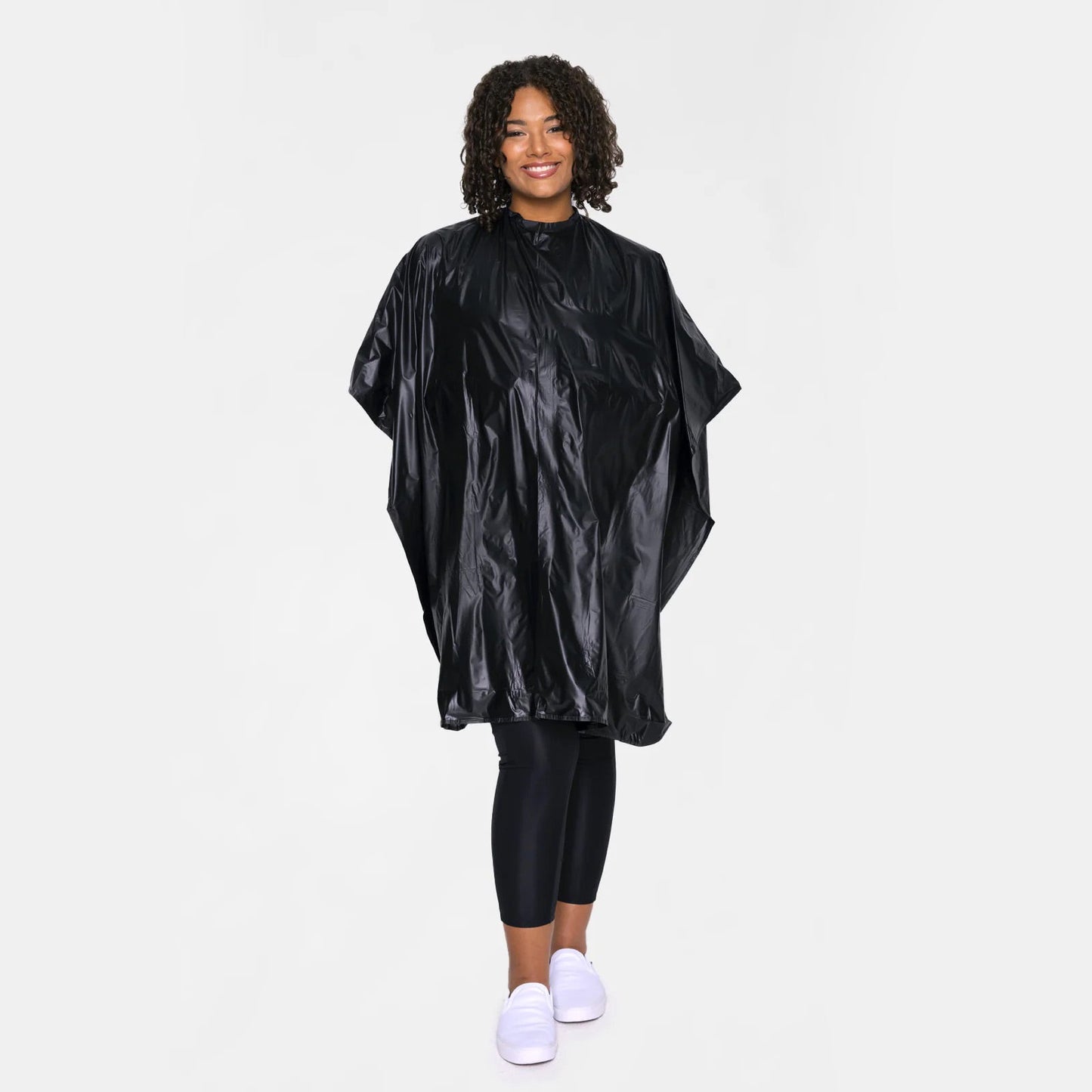 Jumbo Shampoo Cape | Black | 324-BLK | BETTY DAIN - SH Salons