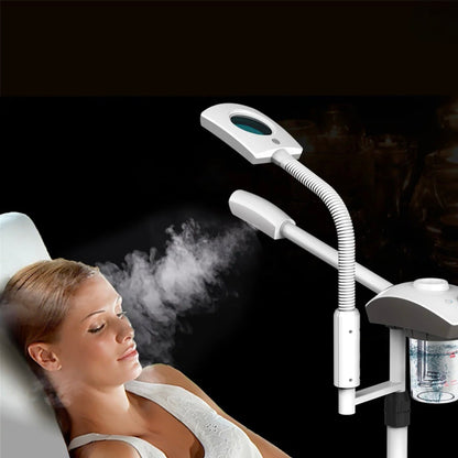 JY - 201A | 2 in 1 Facial Steamer with LED Lamp | MAGNIFYLING LAMP by SSW - SH Salons