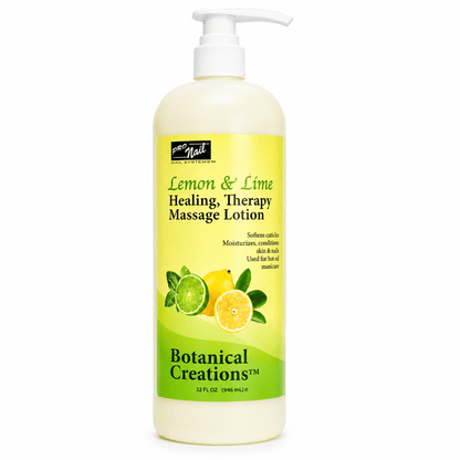 Lemon & Lime | Spa & Pedicure Massage Lotion 32 fl oz – Dual - Phase Thermal Treatment | PRO NAIL by PRO NAIL | SH Salons