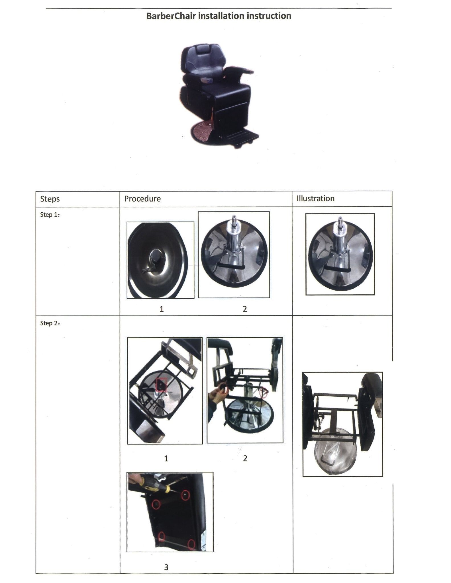 LT810 | Barber Chair | Premium Comfort and Performance for Every Cut | SSW | Barber Chair by SSW - SH Salons