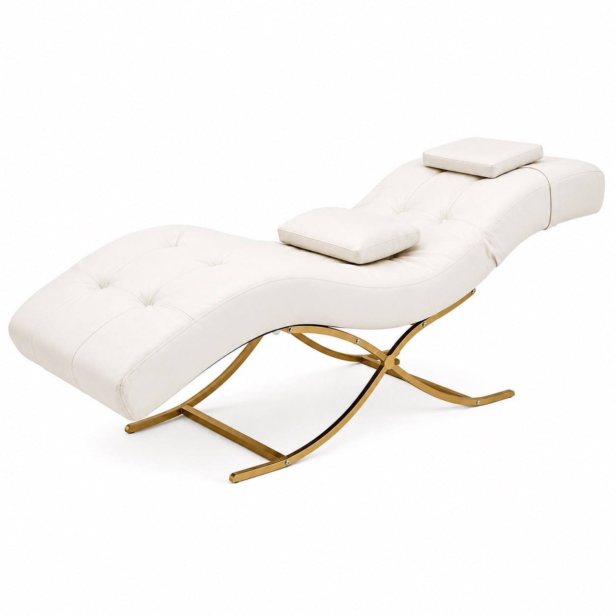 Luxury Curved Eyelash Bed | MLCO601 | Professional Lash & Spa Treatment Table | SSW by SSW | SH Salons