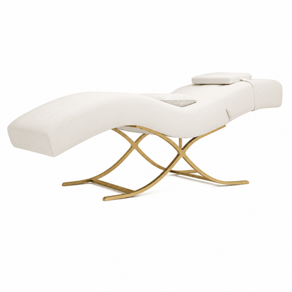 Luxury Curved Eyelash Bed | MLCO601 | Professional Lash & Spa Treatment Table | SSW by SSW | SH Salons