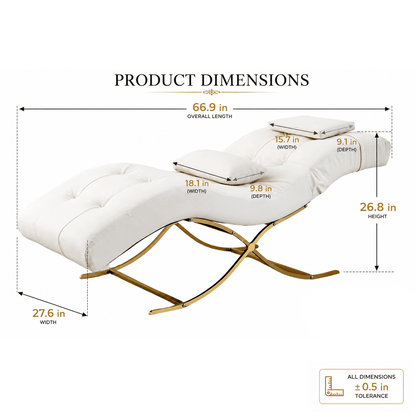 Luxury Curved Eyelash Bed | MLCO601 | Professional Lash & Spa Treatment Table | SSW by SSW | SH Salons