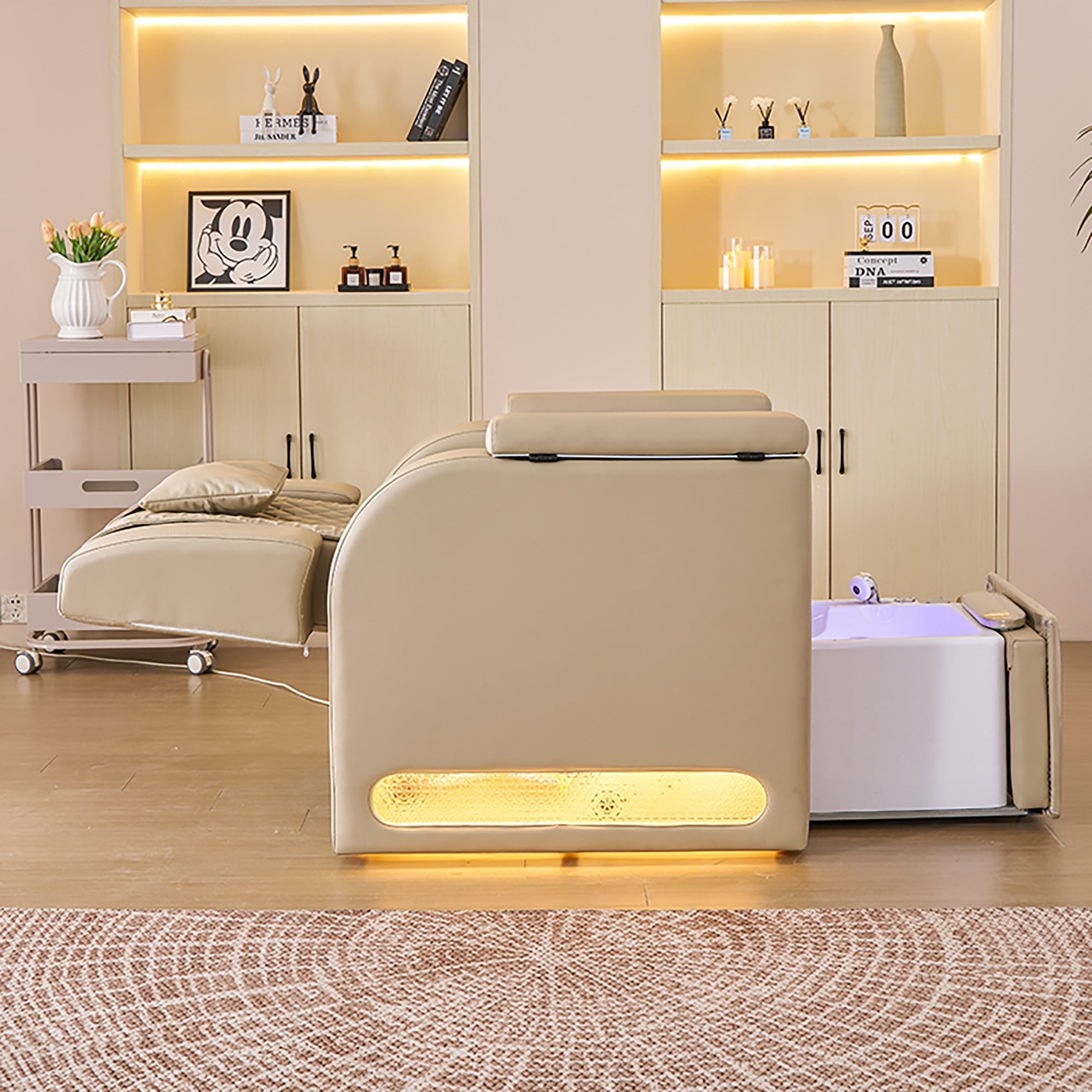 M30 | Plumbed | Pedicure and Manicure Chair - Electric Massage | SSW | Pedicure and Manicure Chair (Plumbed) by SSW - SH Salons