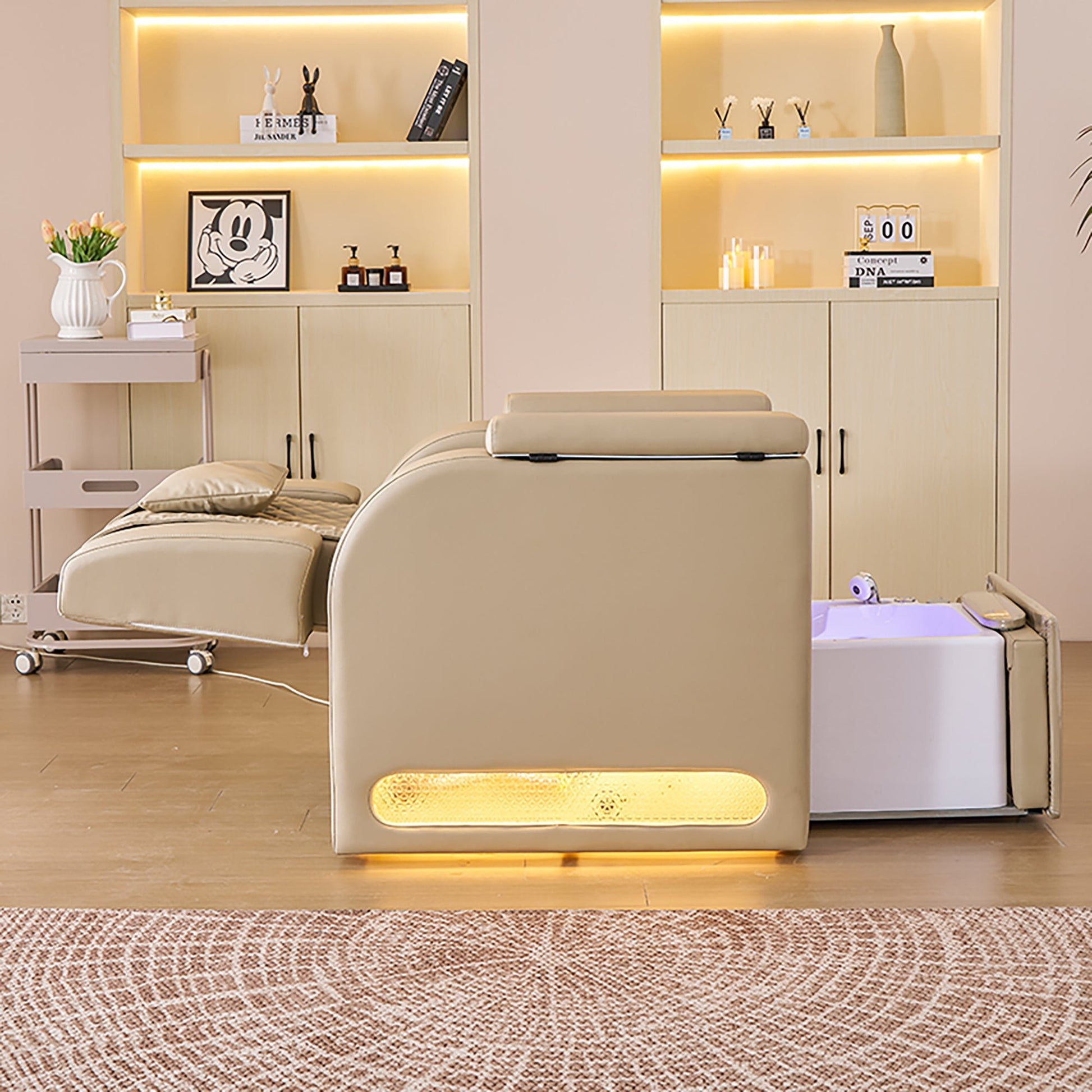 M30 | Plumbed | Pedicure and Manicure Chair - Electric Massage | SSW | Pedicure and Manicure Chair (Plumbed) by SSW - SH Salons