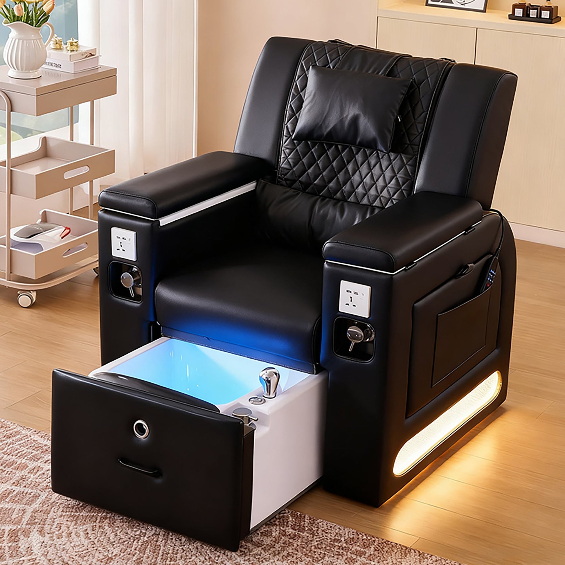 M30 | Plumbed | Pedicure and Manicure Chair - Electric Massage | SSW | Pedicure and Manicure Chair (Plumbed) by SSW - SH Salons