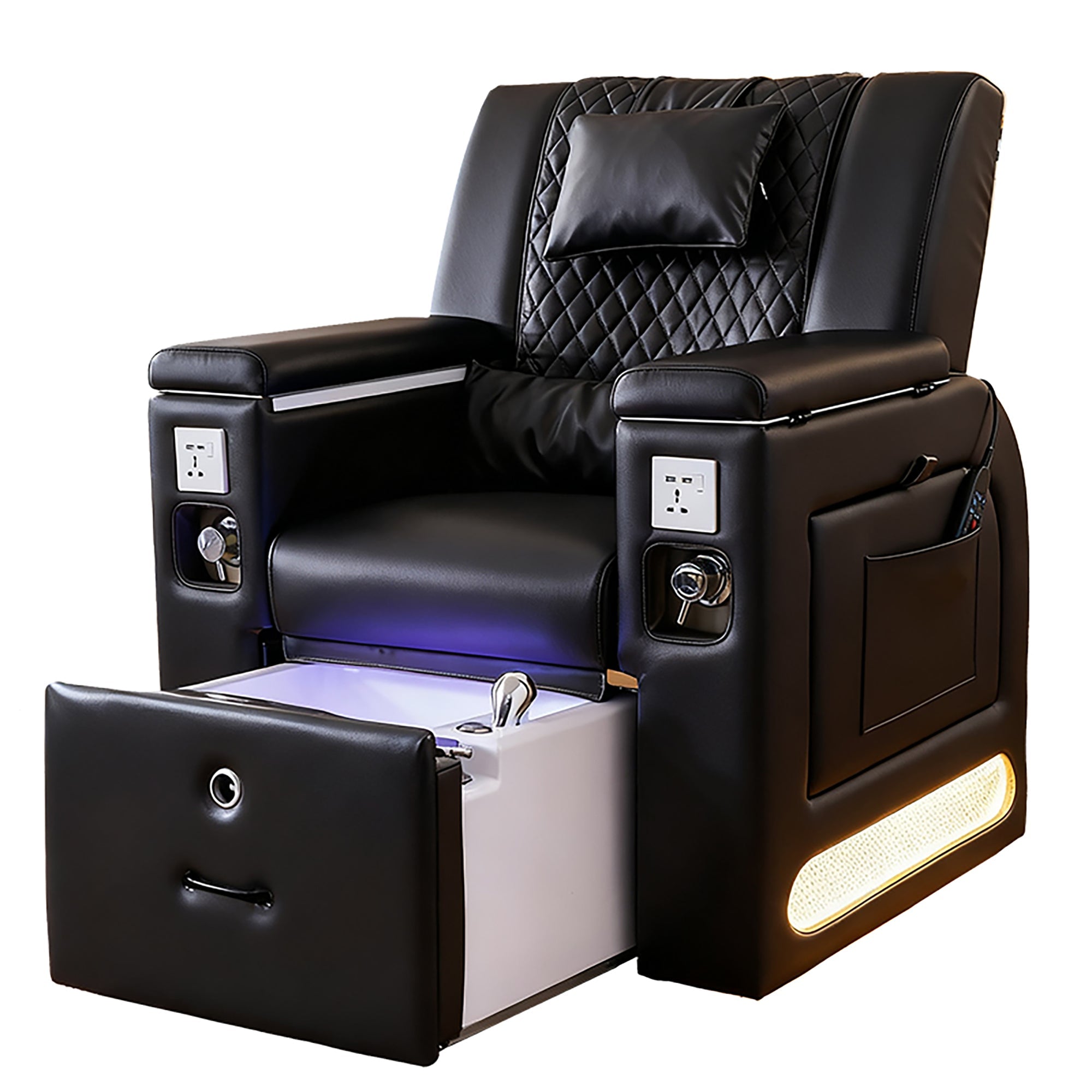 M30 | Plumbed | Pedicure and Manicure Chair - Electric Massage | SSW | Pedicure and Manicure Chair (Plumbed) by SSW - SH Salons
