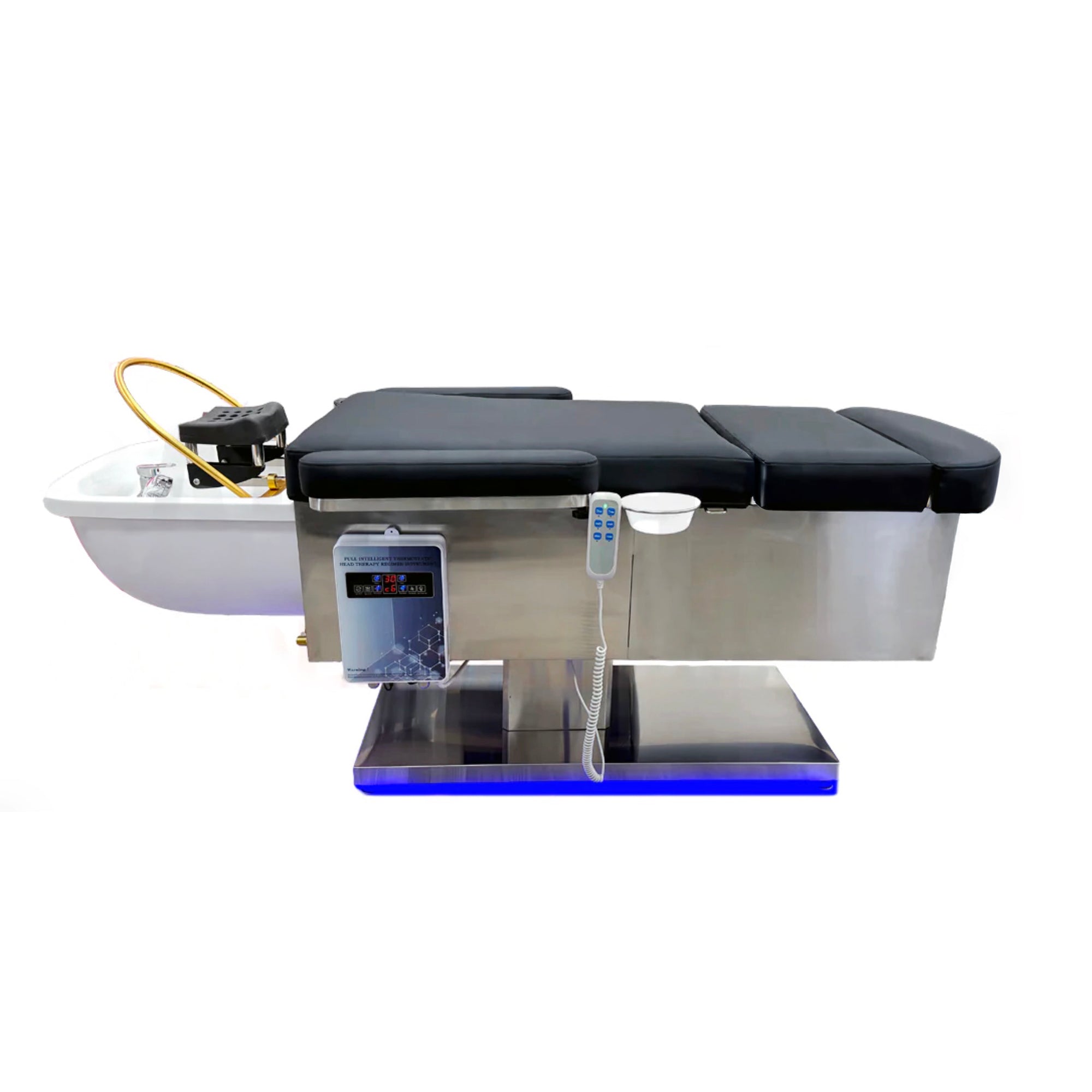 M35 | Plummed | Electric Luxury Japanese Head Spa / Pedicure Basin with Arms | SSW | Head Spa Beds (Plumbed) by SSW - SH Salons