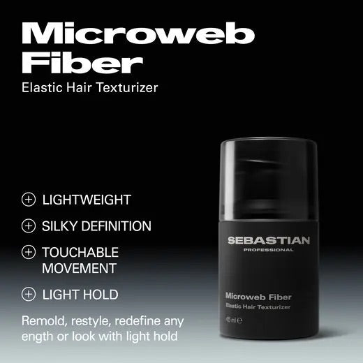 Microweb Fiber Elastic Hair Texturiser | SEBASTIAN | HAIR STYLING PRODUCTS by SEBASTIAN - SH Salons