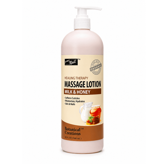 Milk & Honey | Spa & Pedicure Massage Lotion 32 fl oz – Dual - Phase Thermal Treatment | PRO NAIL | Nail & Cuticle Care by PRO NAIL - SH Salons