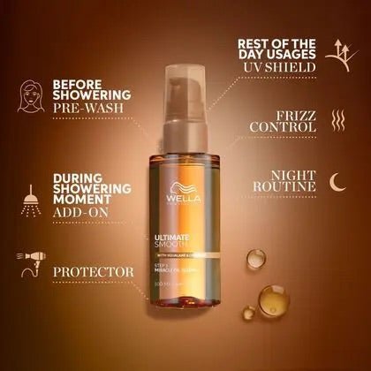 Miracle Oil Serum | Ultimate Smooth | WELLA | HAIR STYLING PRODUCTS by WELLA PROFESSIONAL - SH Salons