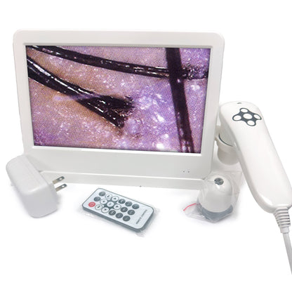 ML - 911 | Advanced Hair & Scalp Analyzer | 10” HD LCD Microscope & Moisture Tester - SH Salons