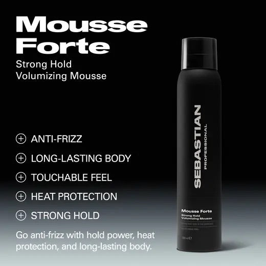 Mousse Forte (New Packaging) | SEBASTIAN | HAIR STYLING PRODUCTS by SEBASTIAN - SH Salons