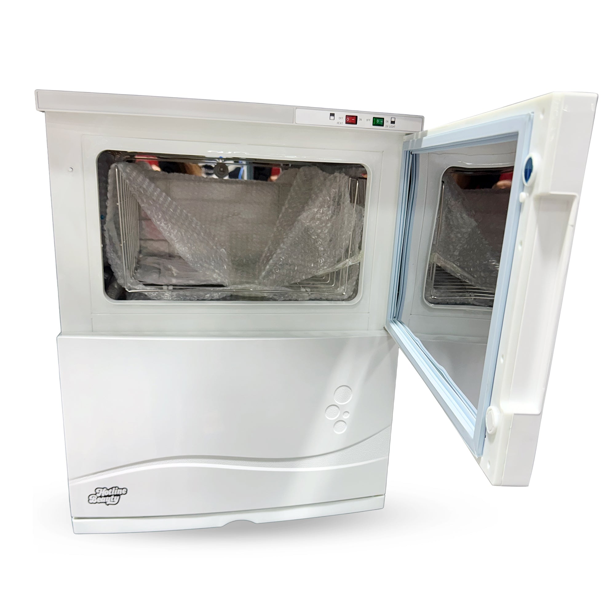 MS - 2308A | 2 in 1 UV Hot Towel Cabinet | Double Door | Hair Salon Accessories by HOTLINE BEAUTY | SH Salons
