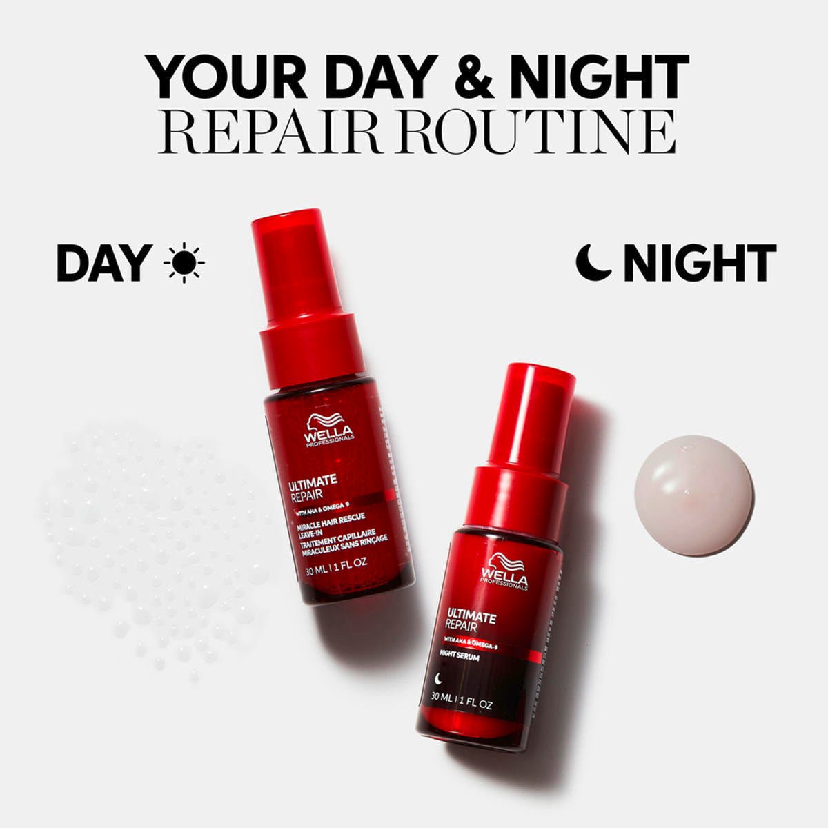 Night Hair Serum | Step 5 | Ultimate Repair | WELLA by WELLA PROFESSIONAL | SH Salons