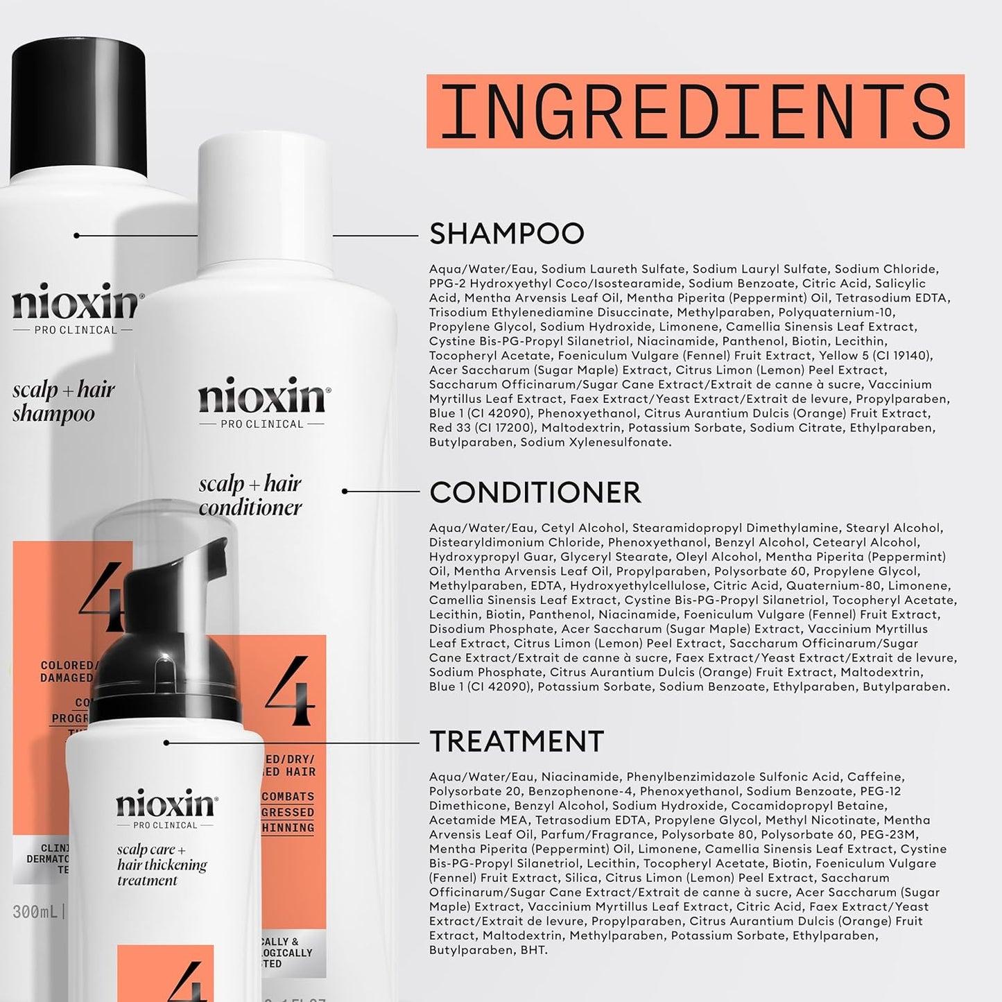 Nioxin System 4 Trio | NIOXIN - SH Salons