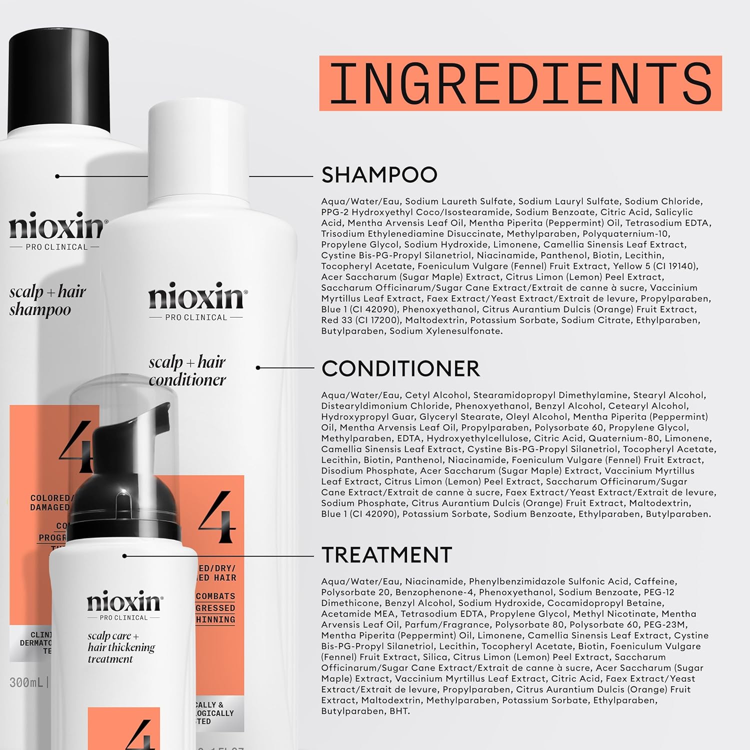 Nioxin System 4 Trio | NIOXIN - SH Salons