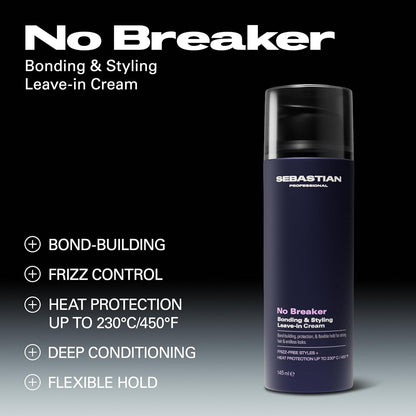 No Breaker Bonding & Styling Leave In Creme | 145 mL | SEBASTIAN | HAIR STYLING PRODUCTS by SEBASTIAN - SH Salons