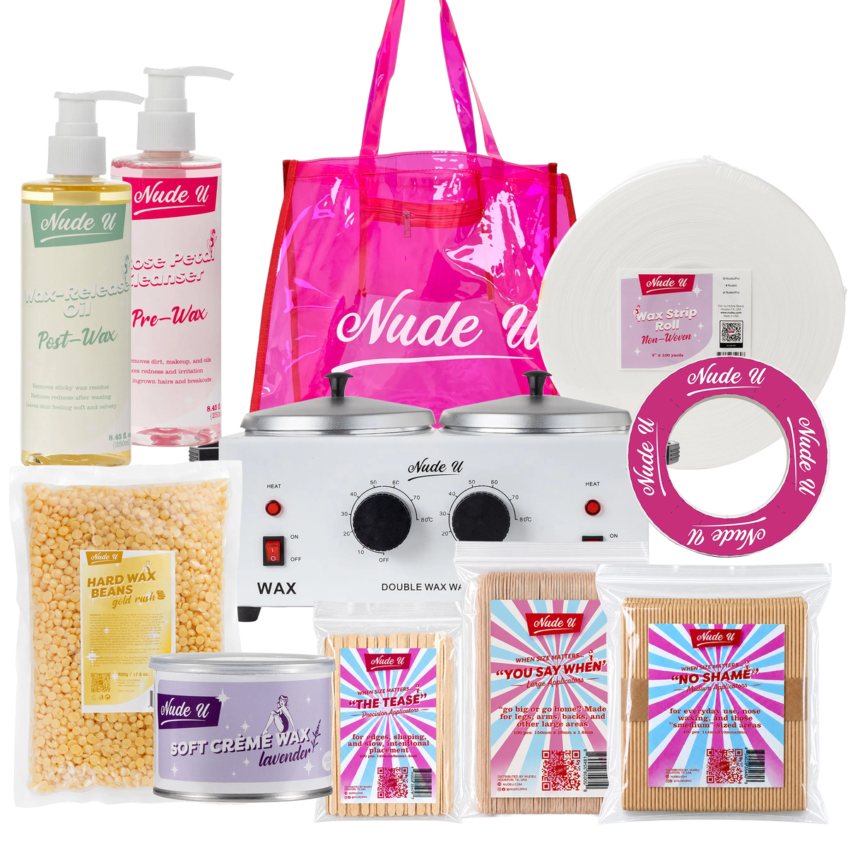 NudeU Esthetician Wax Kit by NUDE U | SH Salons