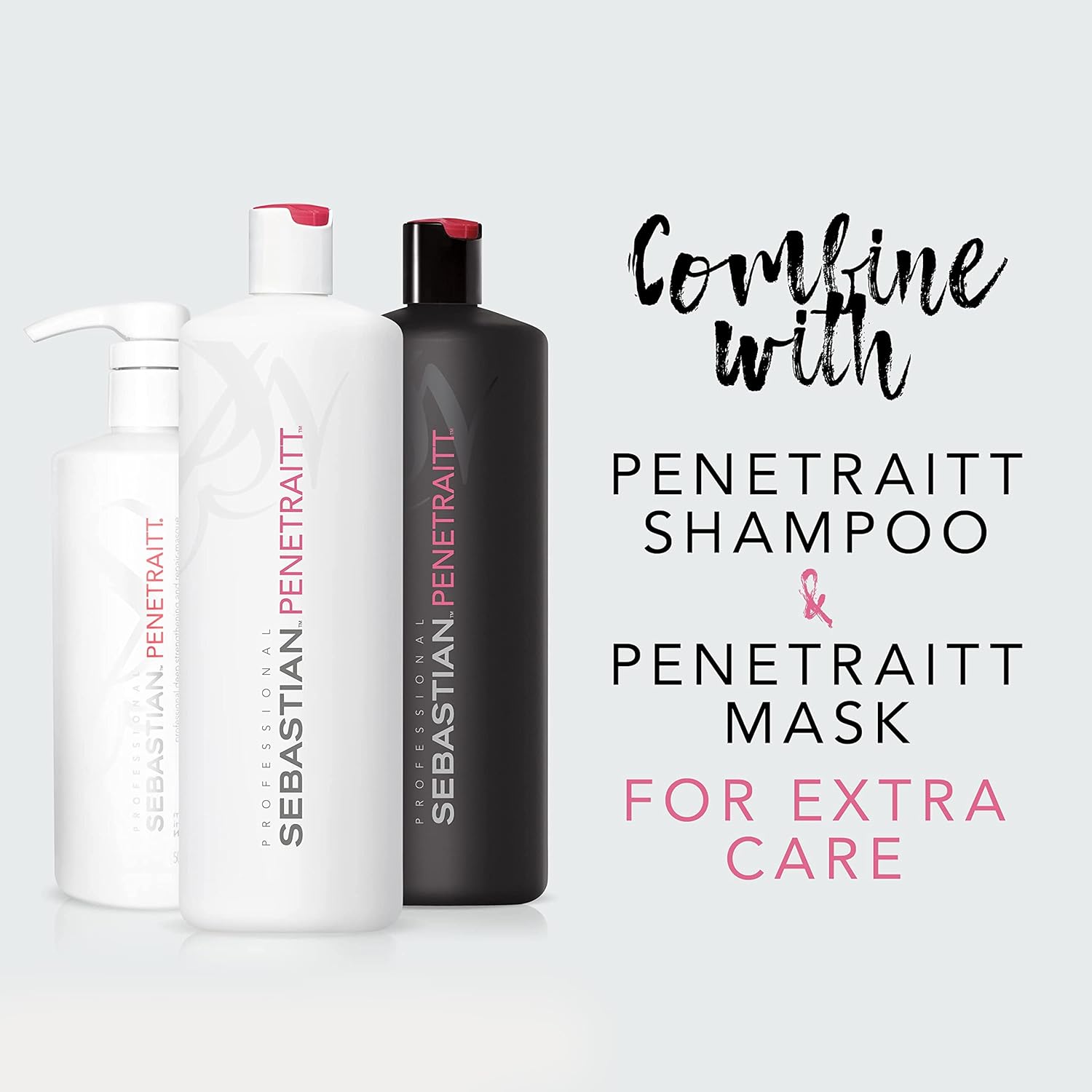 Penetraitt Conditioner | Strengthening & Repair | For Damaged & Colored Treated Hair | SEBASTIAN - SH Salons