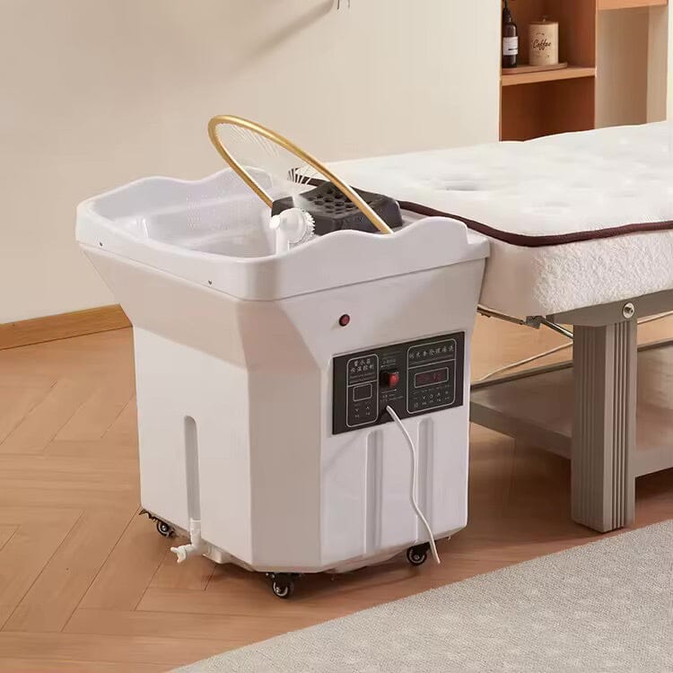 PORTABLE Head Spa Bowl | SSW-6114P | Head Massage | Water Circulation | Shampoo Unit - SH Salons